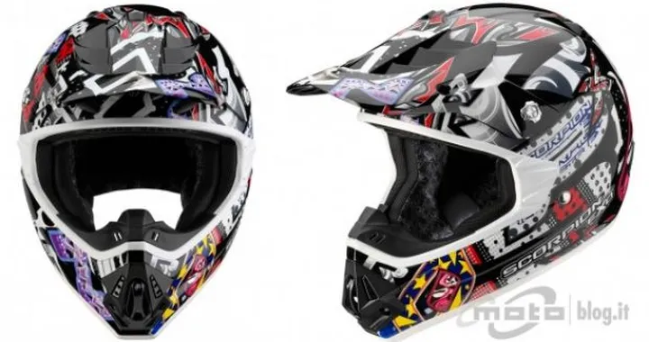 Casco Offroad Scorpion-Exo VX-17 Air Letters Puzzle