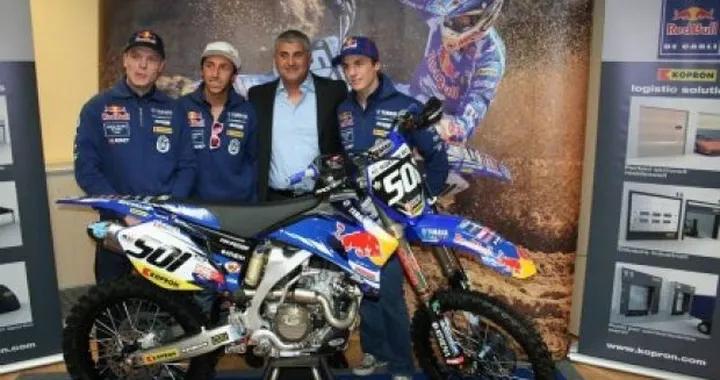 Presentazione team Red Bull Yamaha De Carli 2009