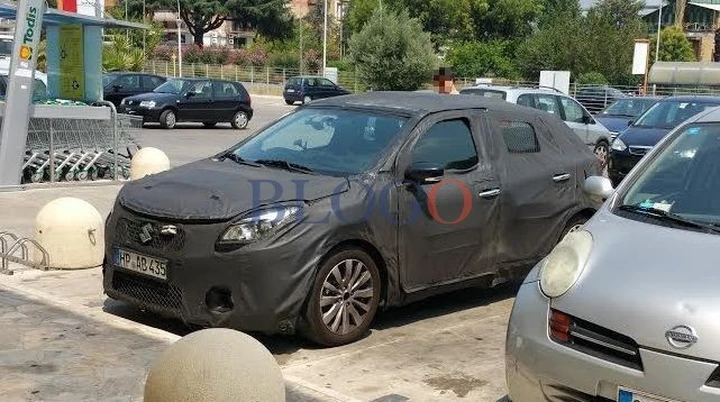 Suzuki Baleno: le foto spia di un nostro lettore