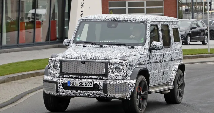 Foto spia Mercedes Classe G