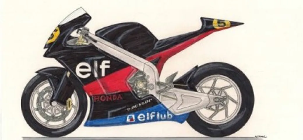 FTR crea una Moto2 da Track Day con la livrea Elf di Ron Haslam