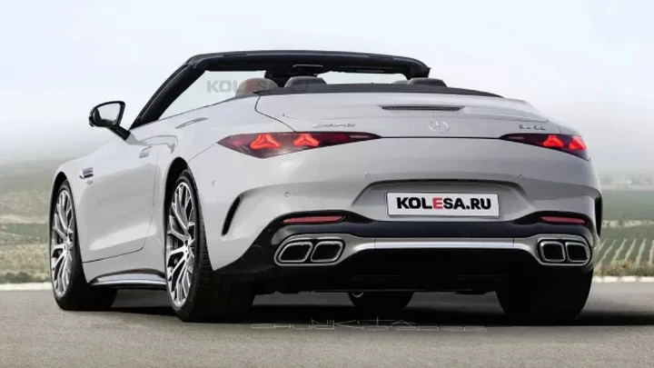 Mercedes-AMG SL, il facelift cambia il frontale: fari a stella e nuovo stile