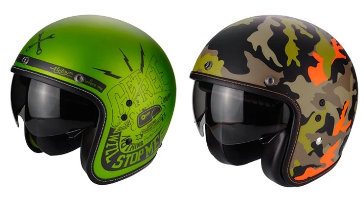 Scorpion, nuove grafiche per il casco Jet Belfast