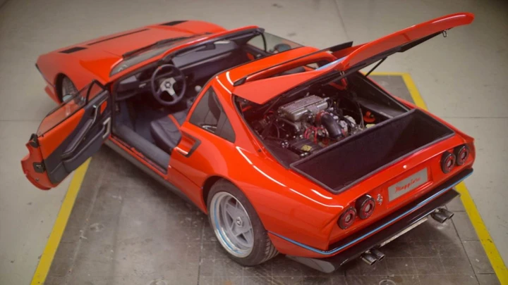 Maggiore 308M: la Ferrari 308 GTS diventa una moderna supercar