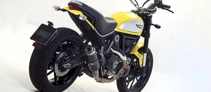Terminale Giannelli Silencers X-Pro per Ducati Scrambler 2015