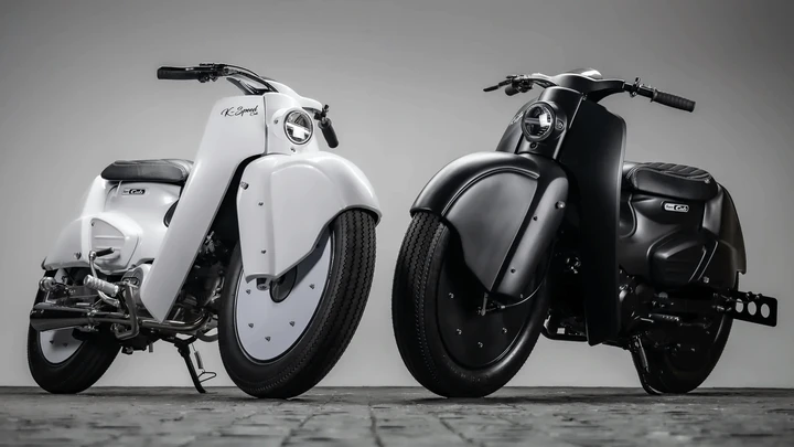 K-Speed trasforma l'Honda Cub in una streamliner