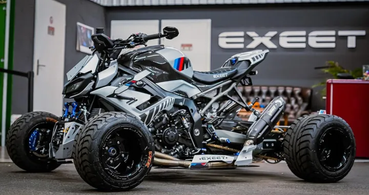 EXEET MR Competition, il hyperquad che trasforma la BMW M 1000 R