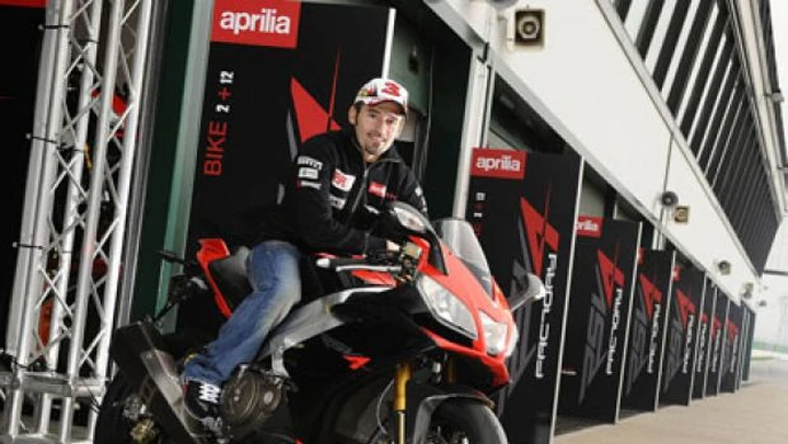 Max Biaggi al Moto Live Tour 2009