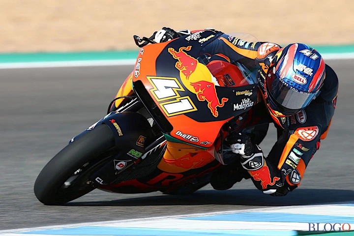 Jerez fine test: Binder in Moto2, Masia in Moto3 davanti a Fenati