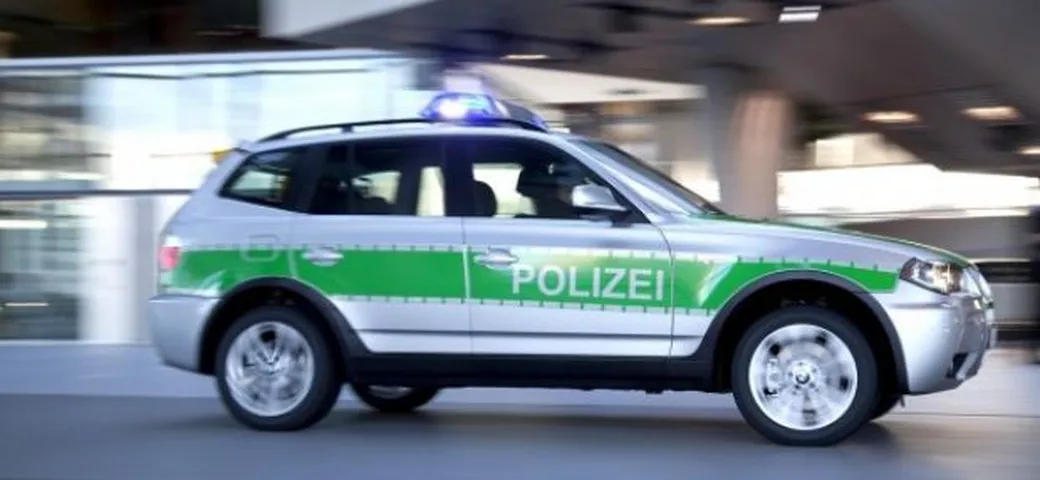 Bmw X3: il vecchio modello per la polizia tedesca