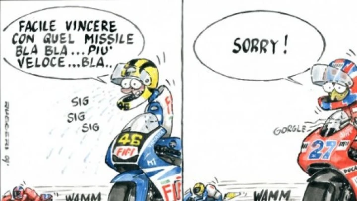 Stoner vs Rossi. Due stagioni a confronto