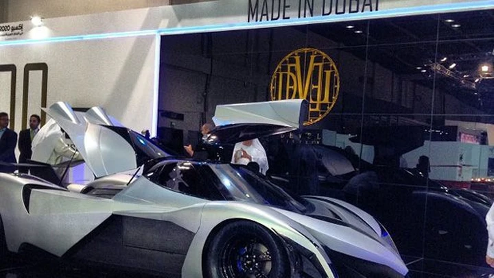 Devel Sixteen: prime immagini della sportiva da 5.000 CV!