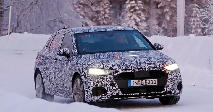 Audi S3: foto spia degli esterni e degli interni