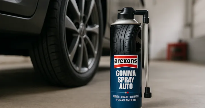 Arexons Gomma Spray Auto: soluzione rapida per le forature a un prezzo sorprendente