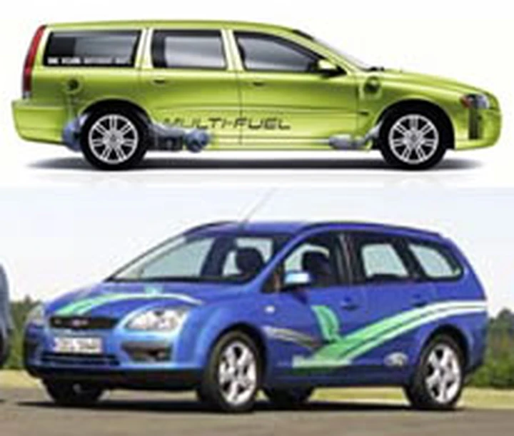 Volvo V70 Multi-Fuel e Focus Flexi Fuel
