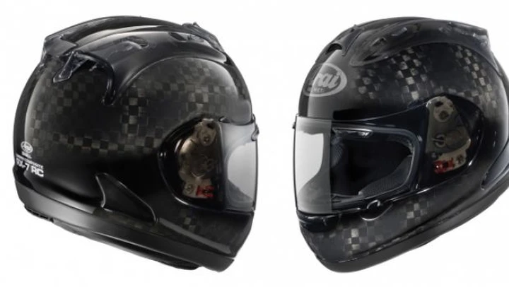 Arai RX-7 GP RC Carbon, il più evoluto casco in fibra di carbonio