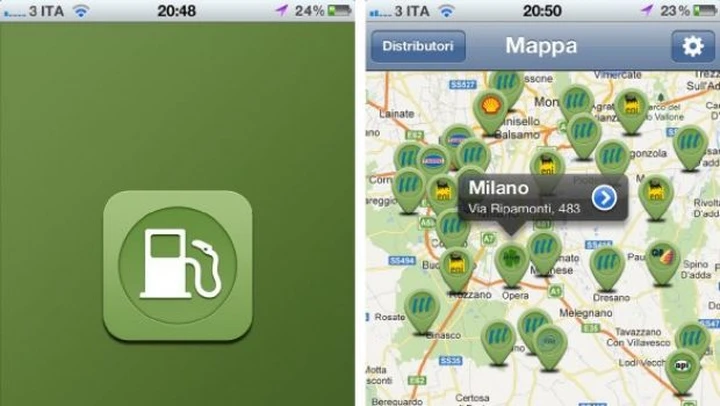 Apps per l'automobile: OpenMetano