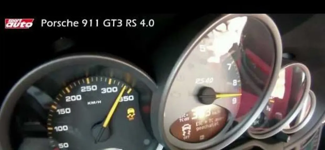 Porsche: la 911 GT3 RS 4.0 stabilisce un nuovo record di frenata