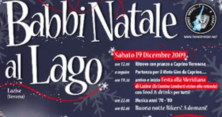 Babbi Natale al Lago 2009