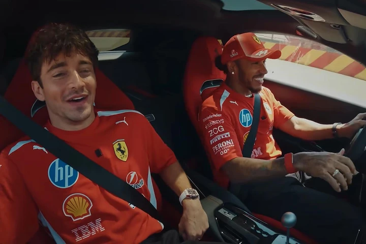 Ferrari 12Cilindri Manuale, Leclerc e Hamilton riscoprono il terzo pedale: «È divertente»