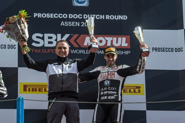 Superstock 1000: De Rosa trionfa ad Assen