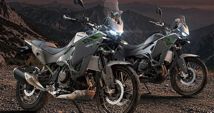 Kawasaki KLE650 2027: nuova trail 650 in due versioni