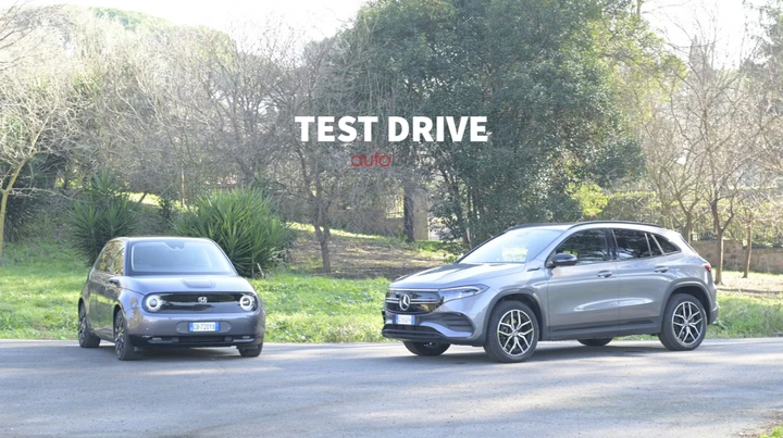 Mercedes EQA ed Honda e: la prova su strada doppia
