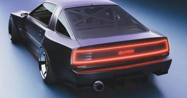 Toyota Supra: un render esalta la versione degli anni '80