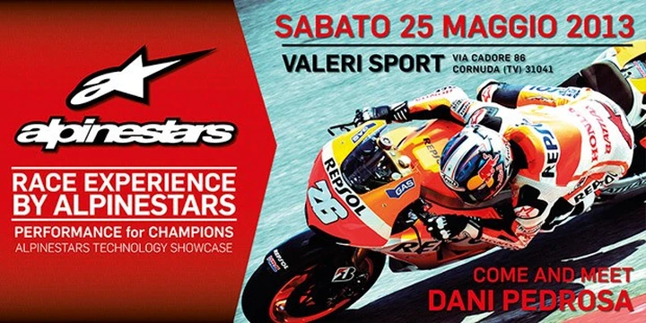 Alpinestars: Race Experience a Cornuda (TV) con Dani Pedrosa