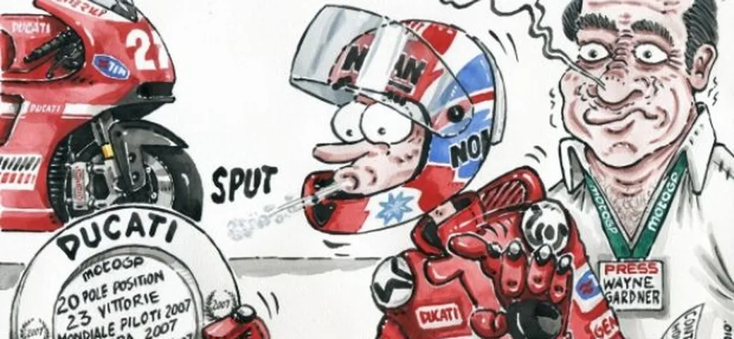 Casey Stoner irriconoscente