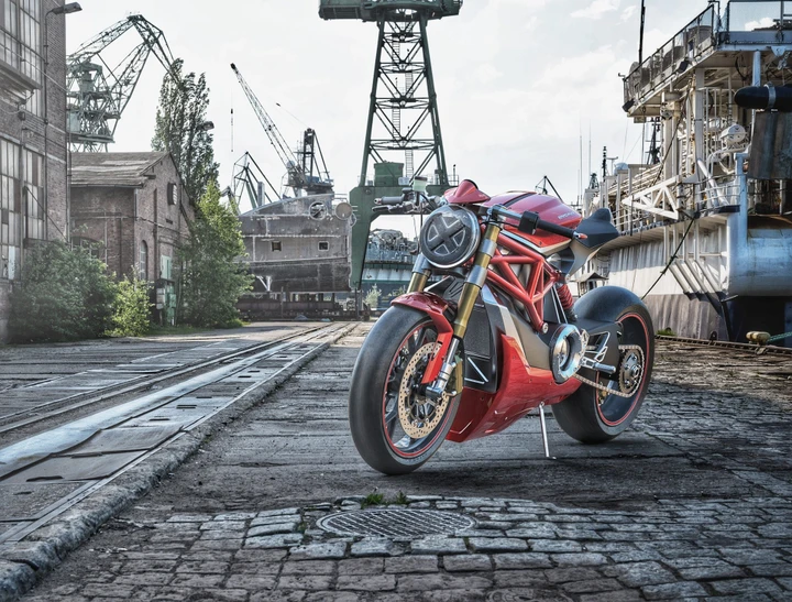 Ducati Elettrica, un giovane designer se l'immagina così!