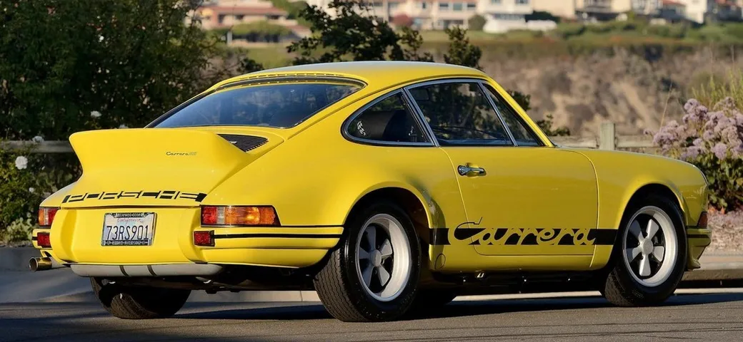 La Porsche 911 Carrera RS 2.7 di Paul Walker all'asta