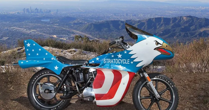 All’asta la Stratocycle di Evel Knievel