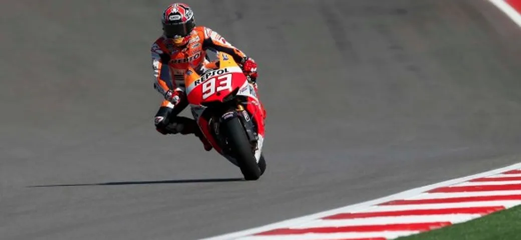 MotoGP, Austin: Marquez vola nelle FP1, Rossi 6°