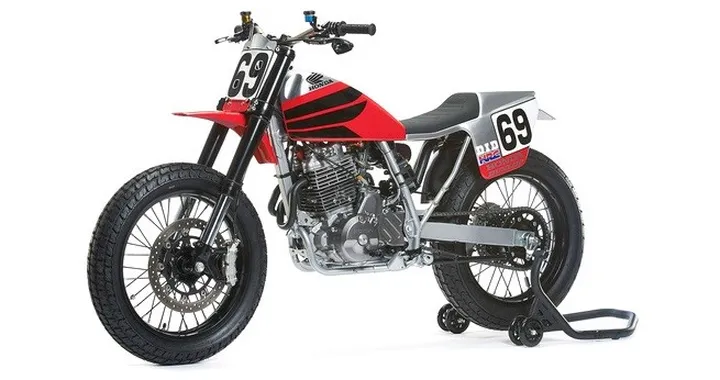 Honda XR650L Flat Tracker Nicky Hayden Tribute
