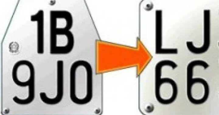 Targhe ciclomotori: vanno tutte sostituite