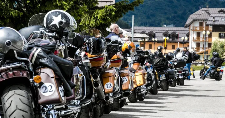 Dark Custom Tour H-D alla Chrono Alps 500 2016