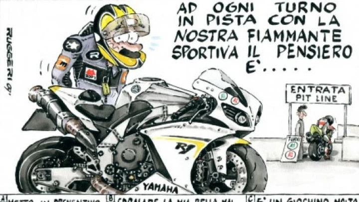 La pista è bella... ma rischiosa!