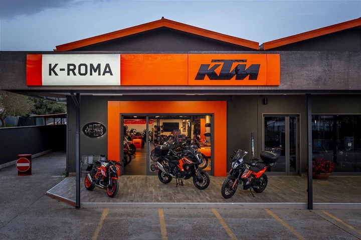 K-Roma, apre la terza concessionaria KTM nella Capitale