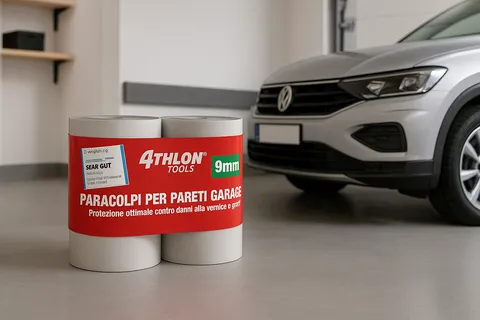 Protezione Parete Garage Athlon Tools - 2 Rotoli Da 2m, Antigraffio Per Auto - Foto 8