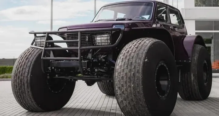 Lada Niva Marsh, il 4x4 con ruote gigantesche è in vendita: costa meno di 20.000 euro