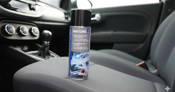 Climatizzatore igienizzato e profumo in auto con questo spray da 15 euro