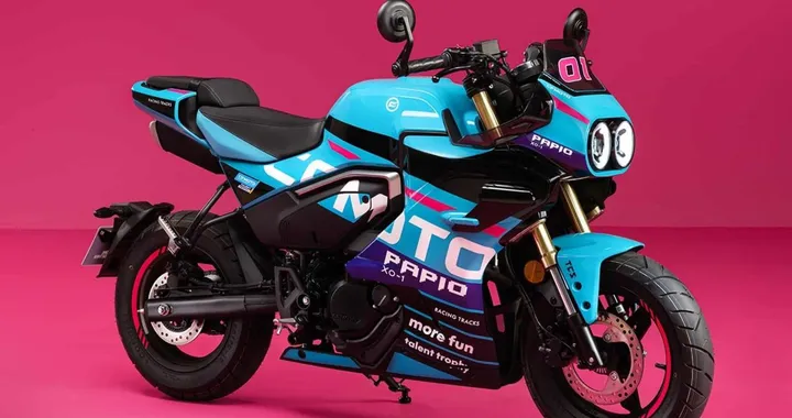 CFMoto Papio XO1 Racer: la minimoto stile superbike anni 80