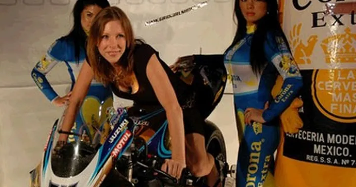 La vincitrice del Grid Girl Shot