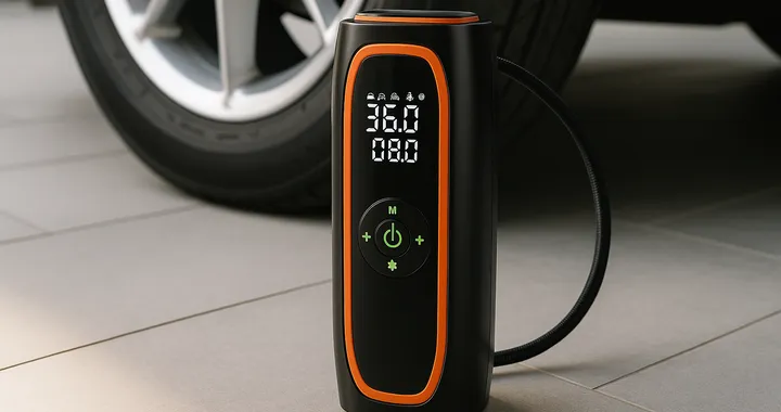 Questo compressore portatile per auto è potentissimo ma costa pochissimo