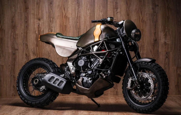 MV Agusta dei fratelli Pozatto in stile Mad Max
