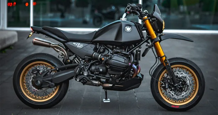 BMW R 12 G/S diventa supermoto: 109 CV e kit da 10.000 euro