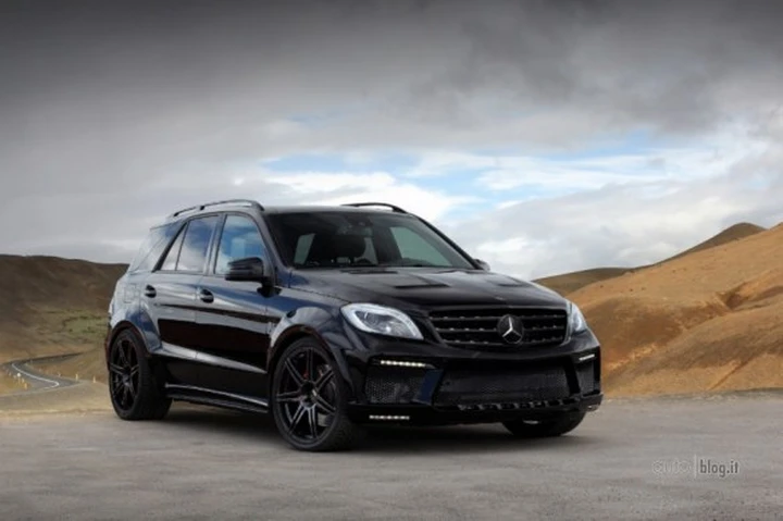 Mercedes ML63 AMG Inferno Black