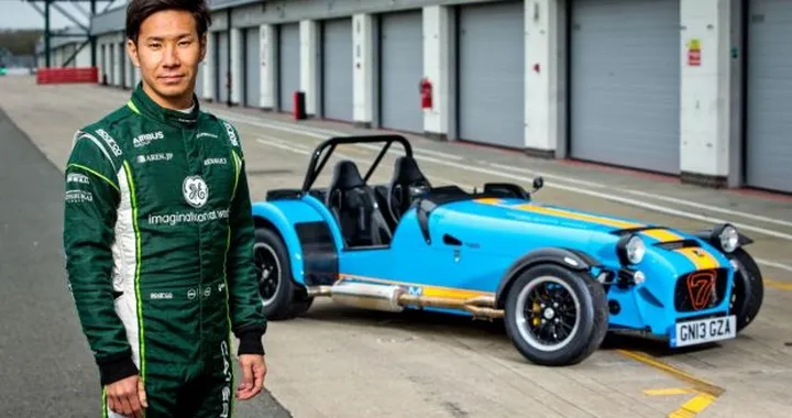 Caterham 620R: Kobayashi la guida a Silverstone