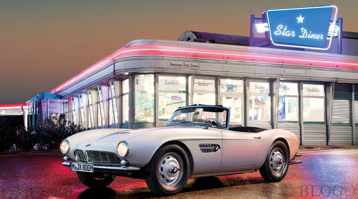 La BMW 507 di Elvis a Pebble Beach